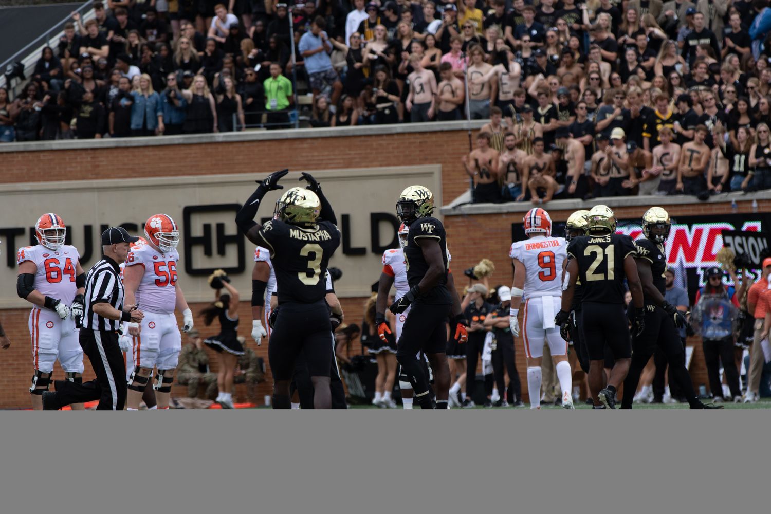Photo Gallery From Wake Forest's Loss to Clemson